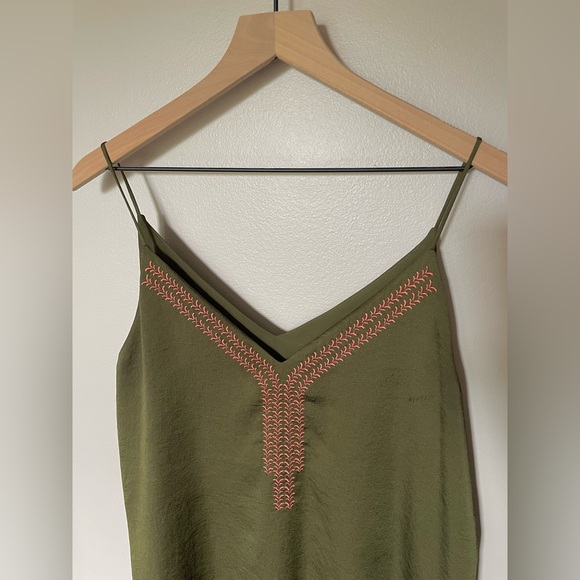 Express - Downtown Embroidered Cami - Tank - Picture 2 of 3